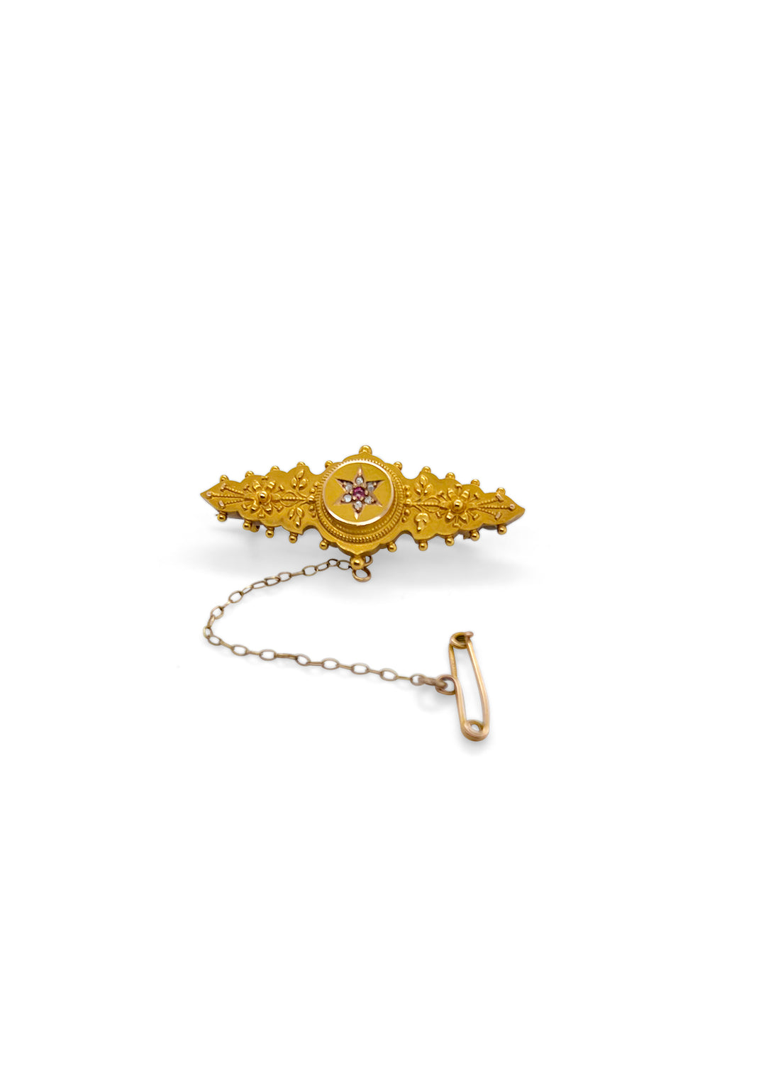 9K Yellow Gold 1900's Antique Brooch/Pin