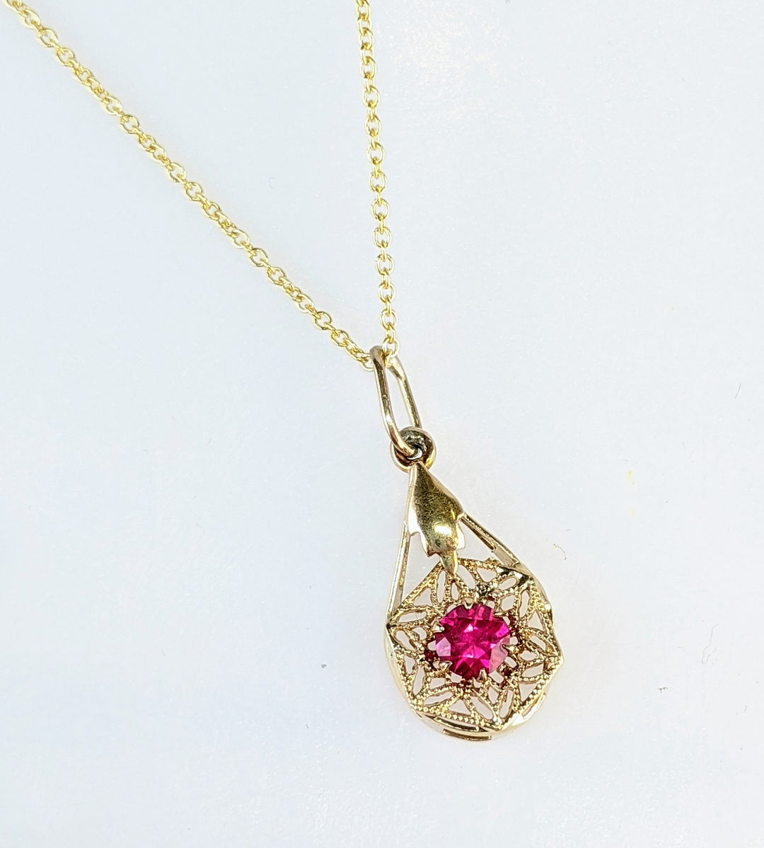 Colored Stone Pendant
