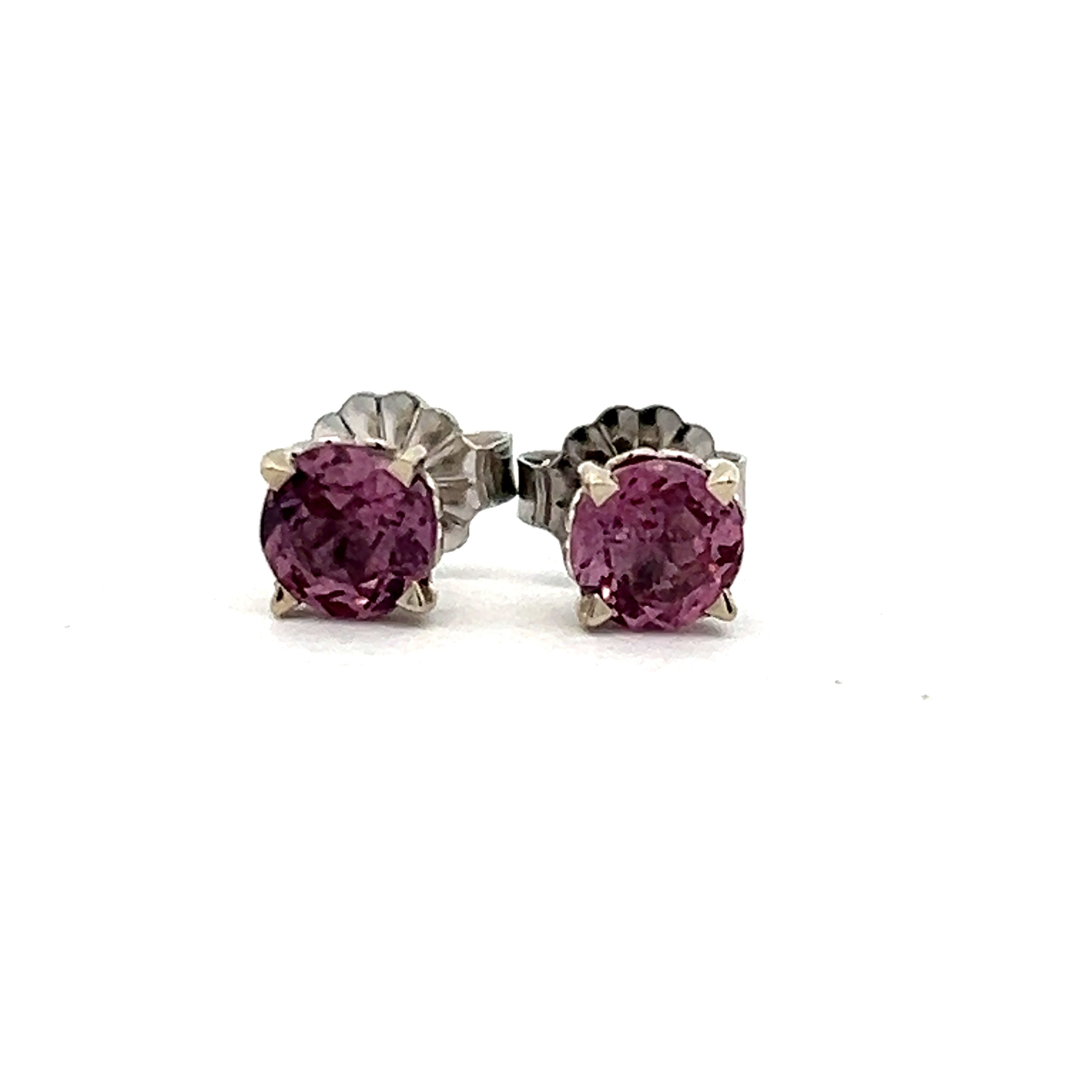 Kunzite on sale stud earrings